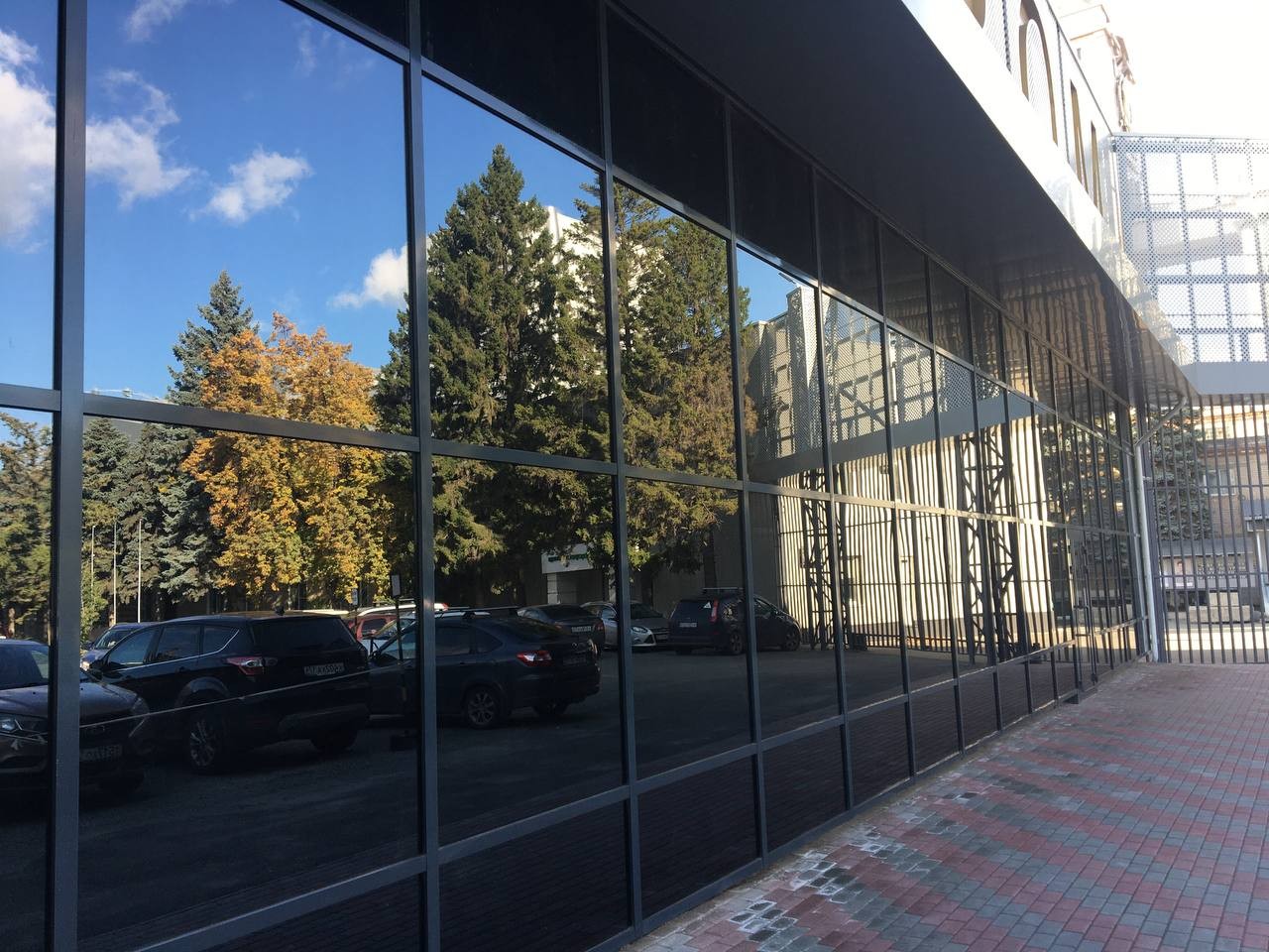 Сююзпищепром фасадное остекление