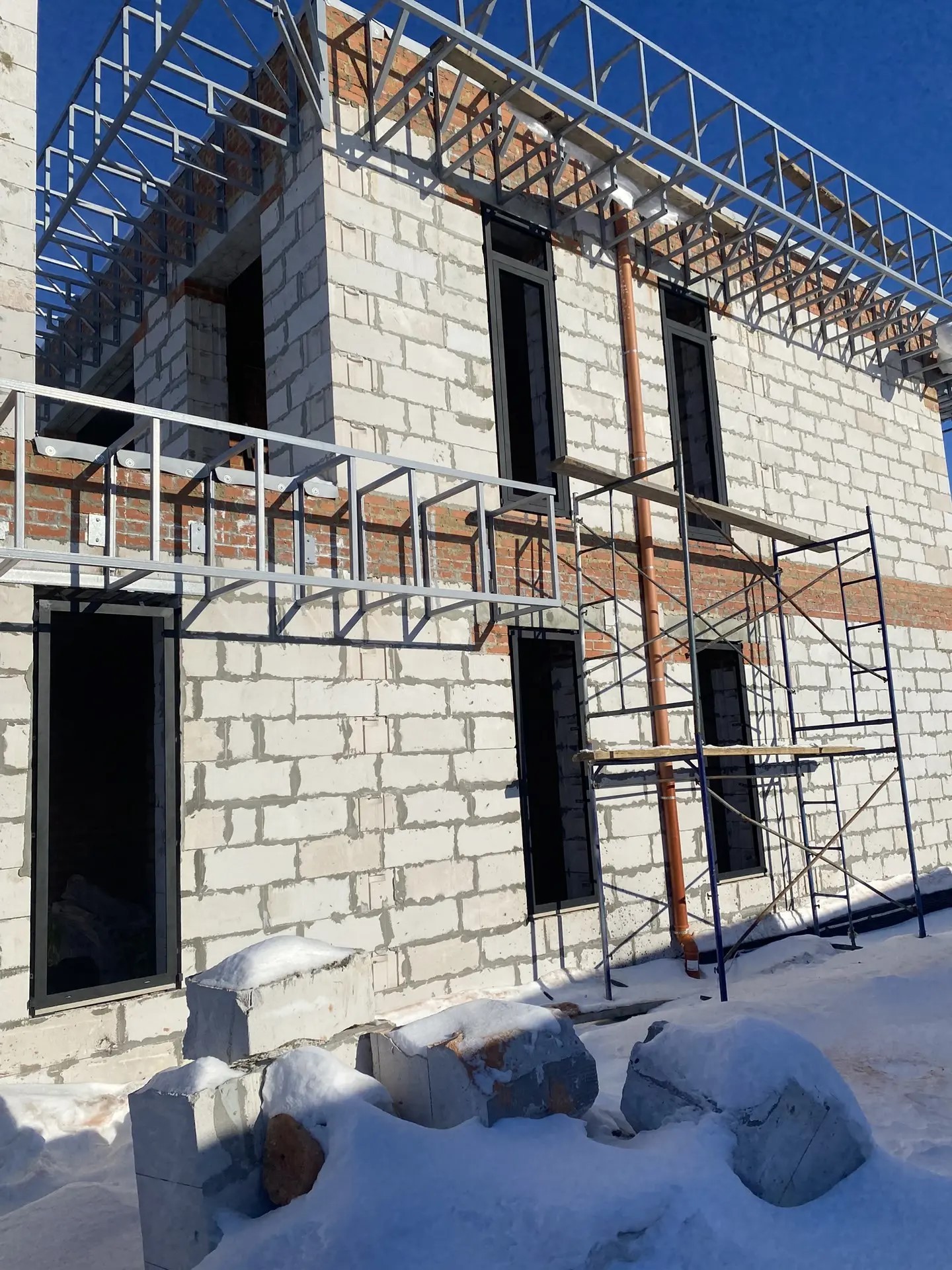 Коттедж. Поселок Западный.