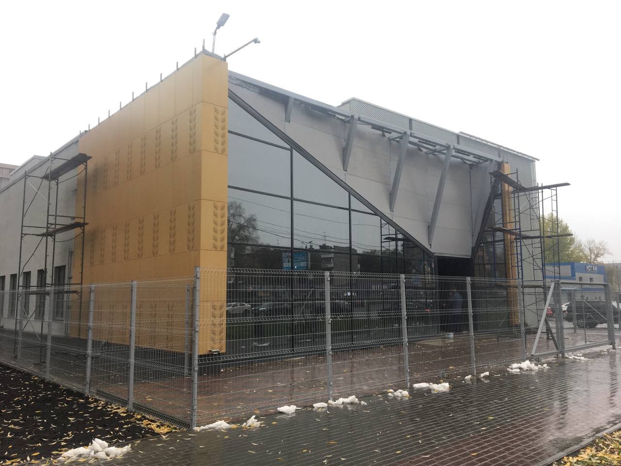 Фасадное остекление