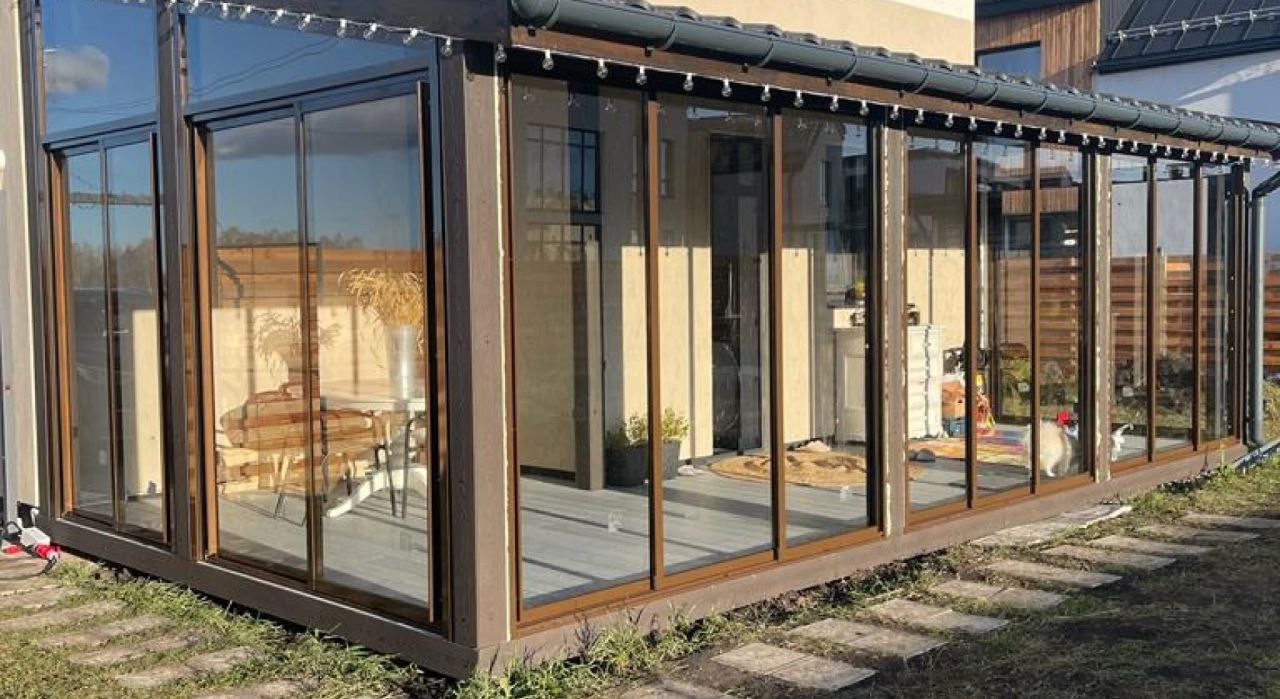 Остекление зимнего сада