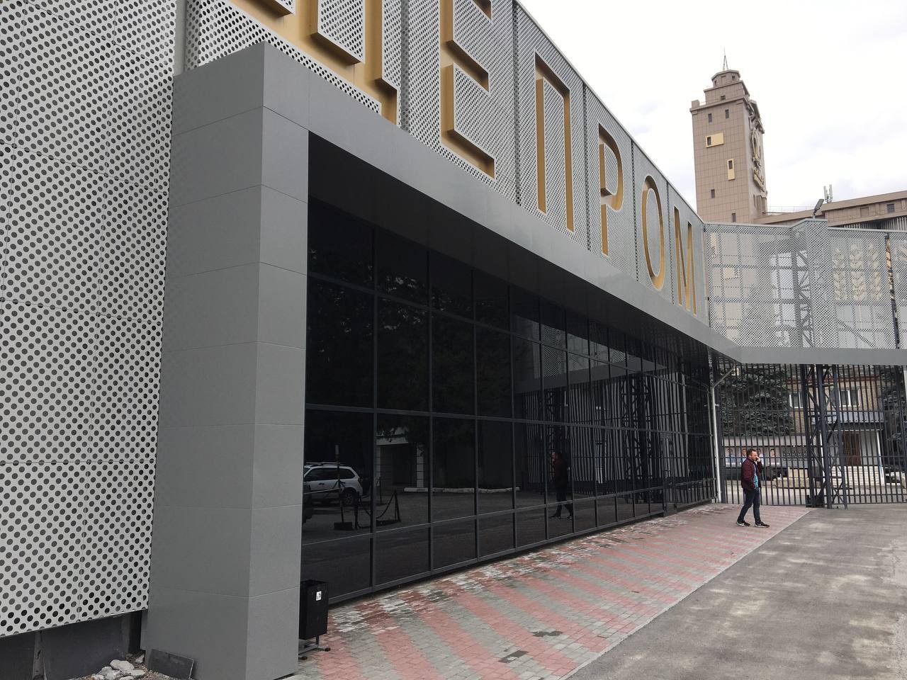 Фасадное остекление