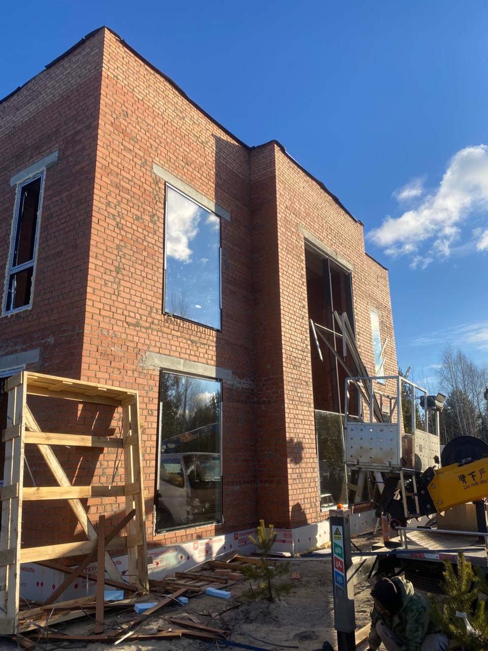 Работа не стоит на месте...Белый яр!